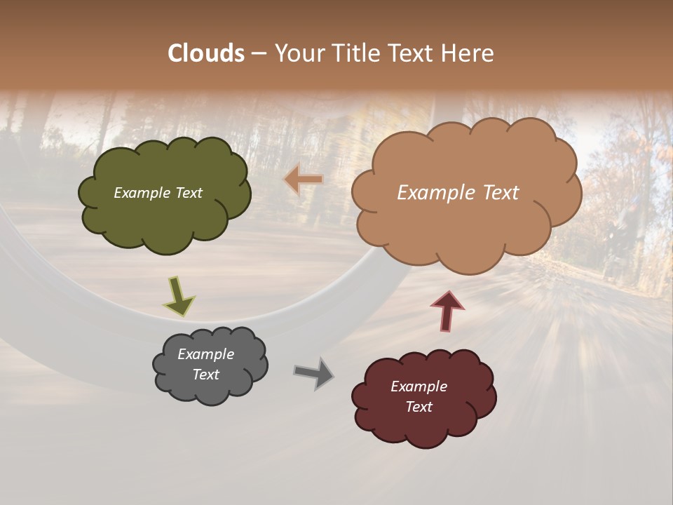 Nature Vibrant Scene PowerPoint Template