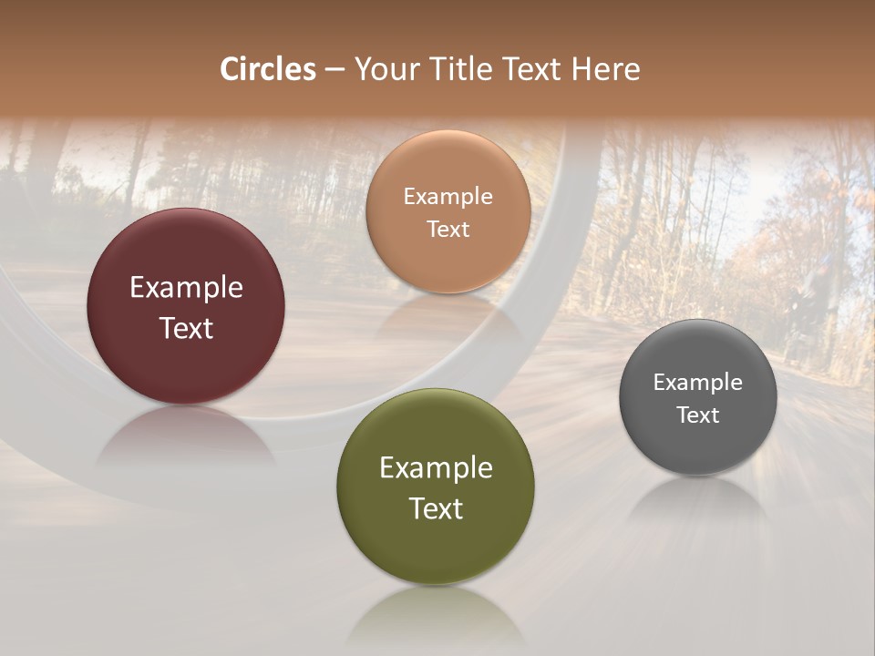 Nature Vibrant Scene PowerPoint Template