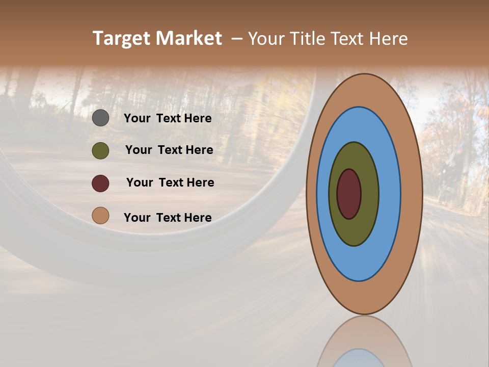 Nature Vibrant Scene PowerPoint Template