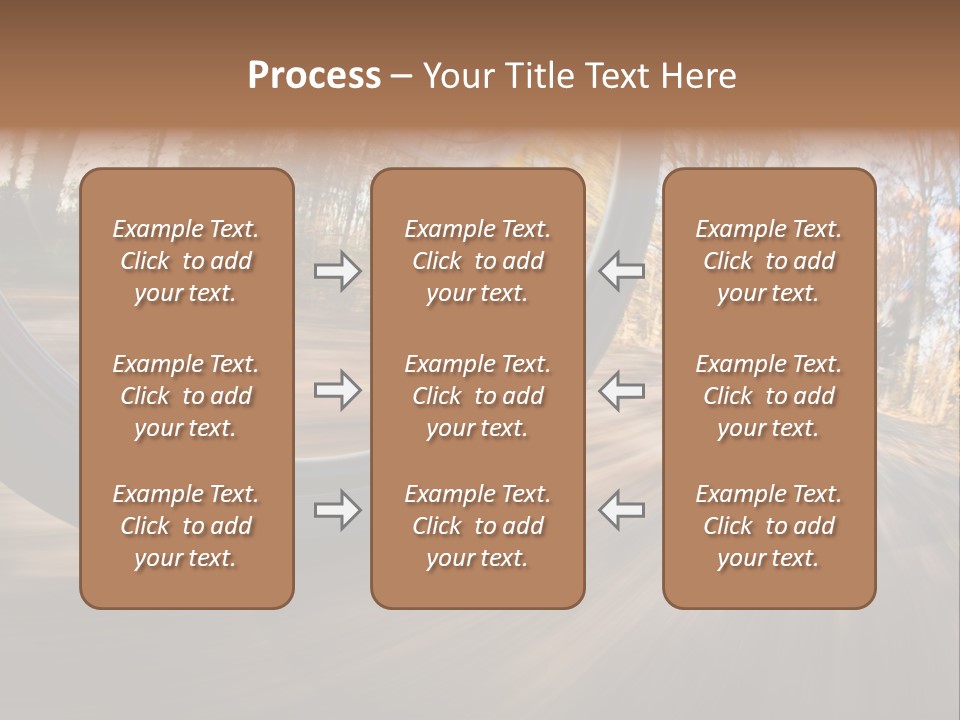 Nature Vibrant Scene PowerPoint Template