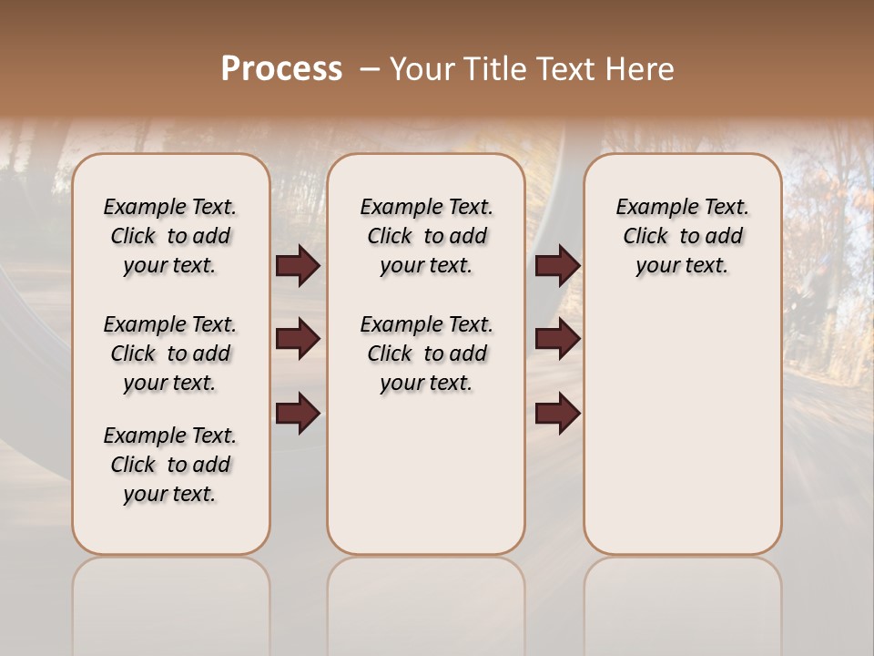 Nature Vibrant Scene PowerPoint Template