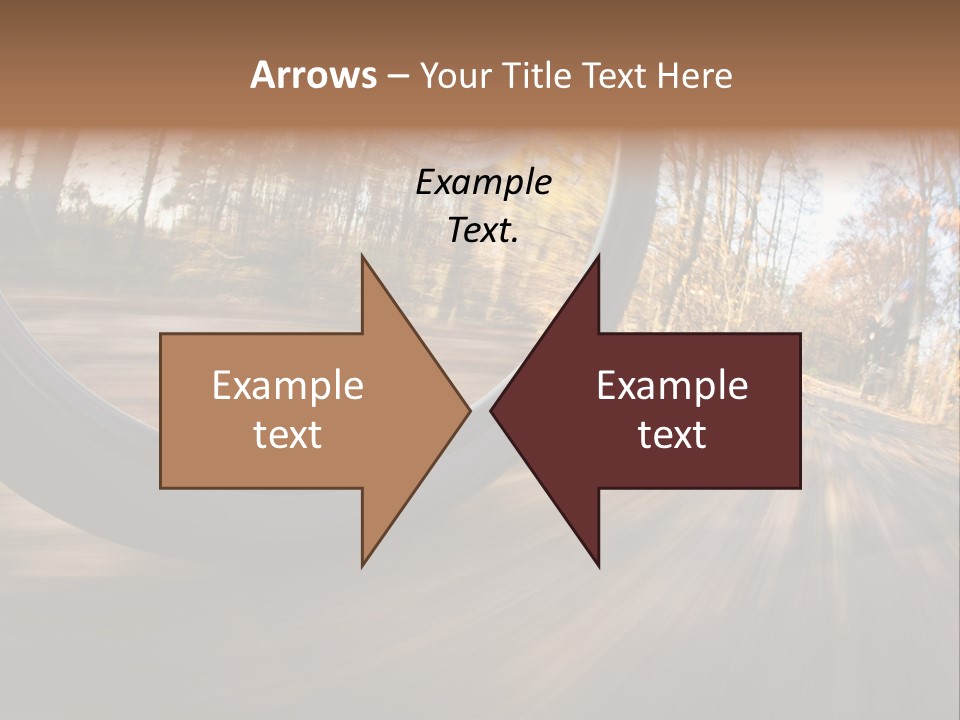 Nature Vibrant Scene PowerPoint Template