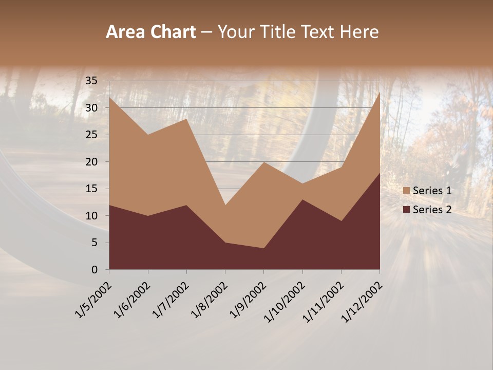 Nature Vibrant Scene PowerPoint Template