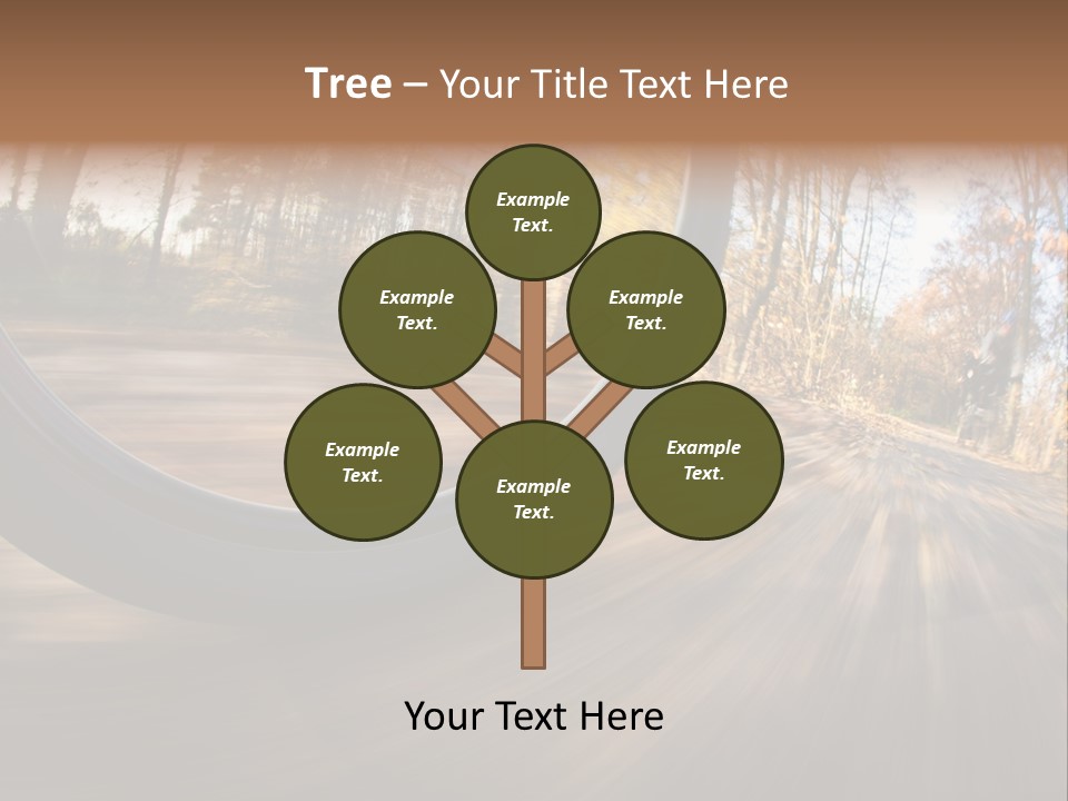 Nature Vibrant Scene PowerPoint Template