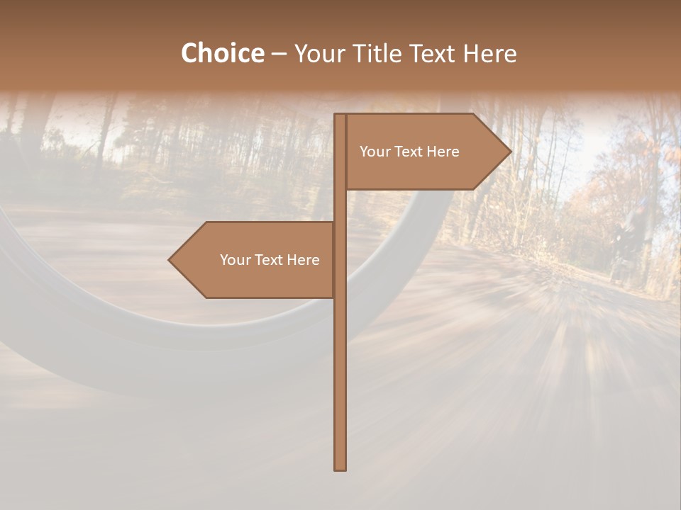 Nature Vibrant Scene PowerPoint Template