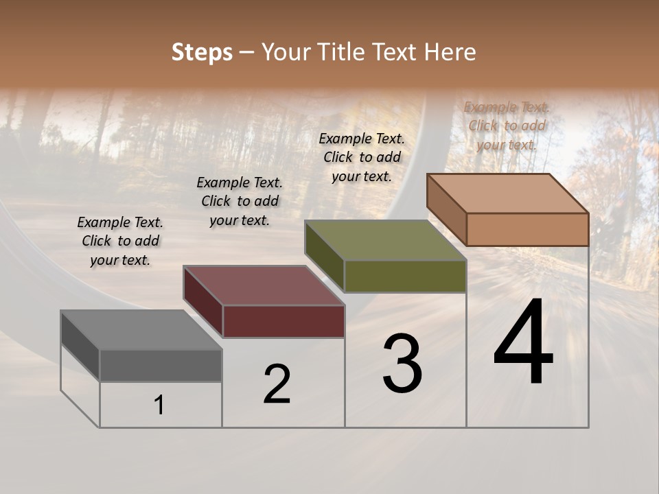 Nature Vibrant Scene PowerPoint Template