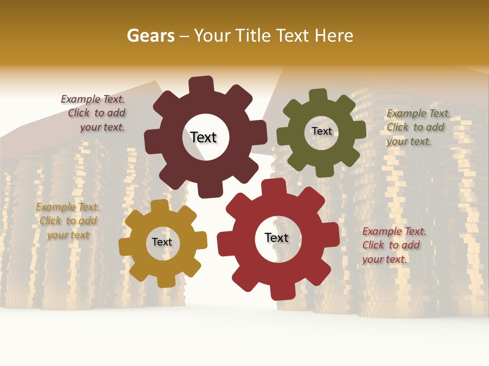 Insurance Real Row PowerPoint Template