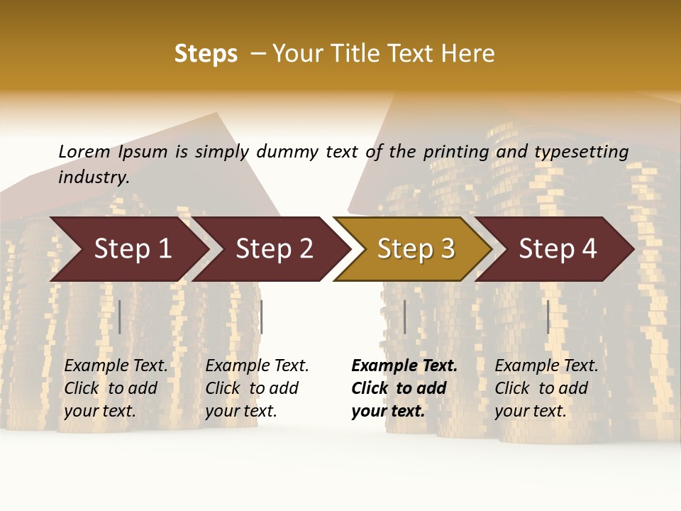 Insurance Real Row PowerPoint Template