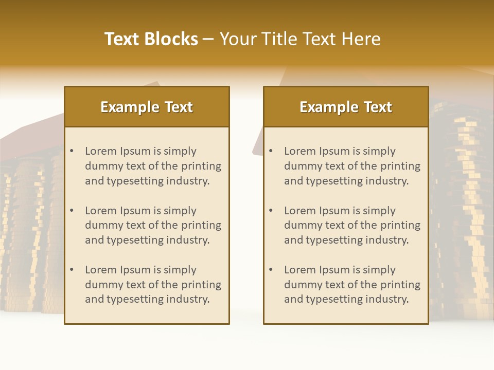Insurance Real Row PowerPoint Template