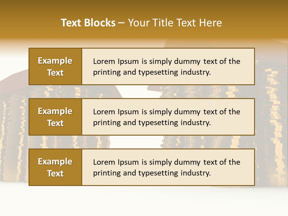 Insurance Real Row PowerPoint Template