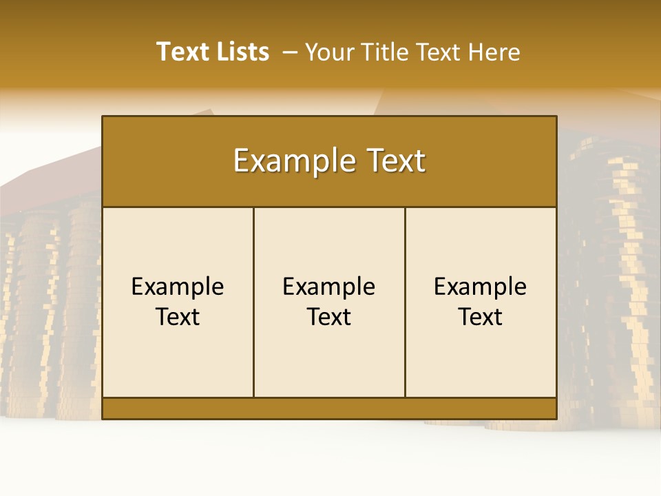 Insurance Real Row PowerPoint Template