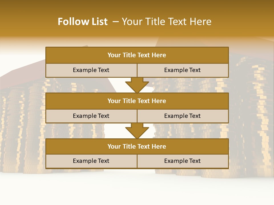 Insurance Real Row PowerPoint Template