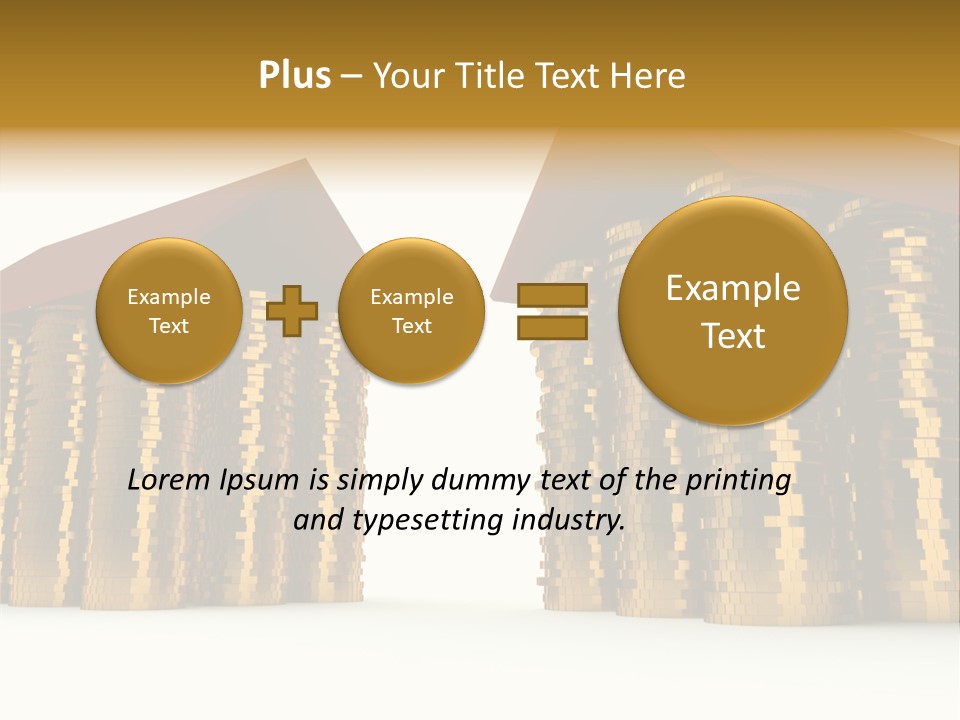 Insurance Real Row PowerPoint Template
