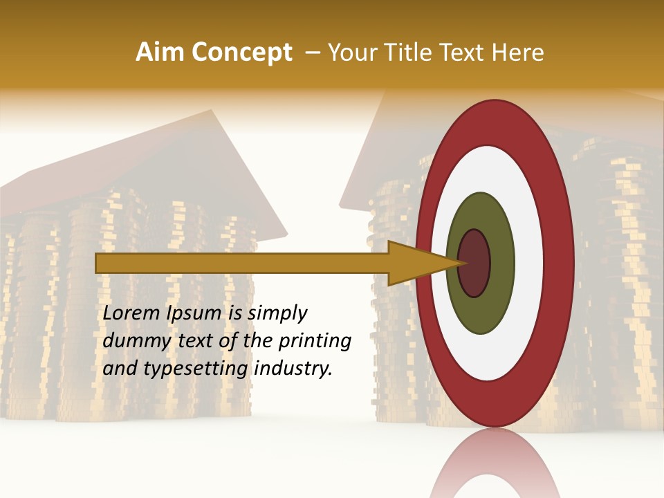 Insurance Real Row PowerPoint Template