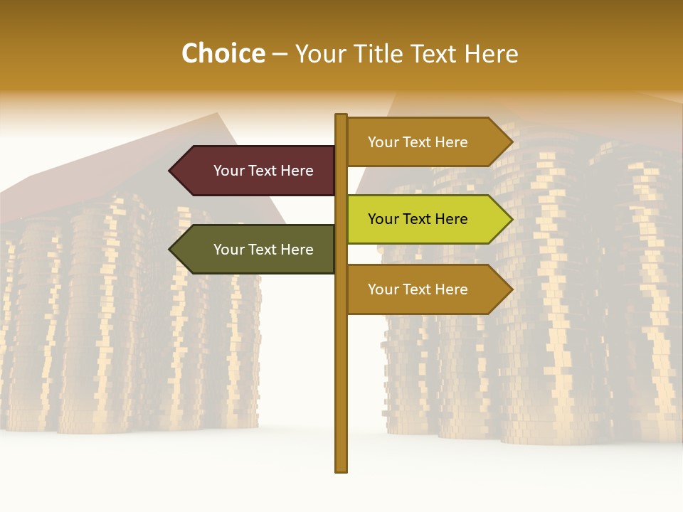 Insurance Real Row PowerPoint Template