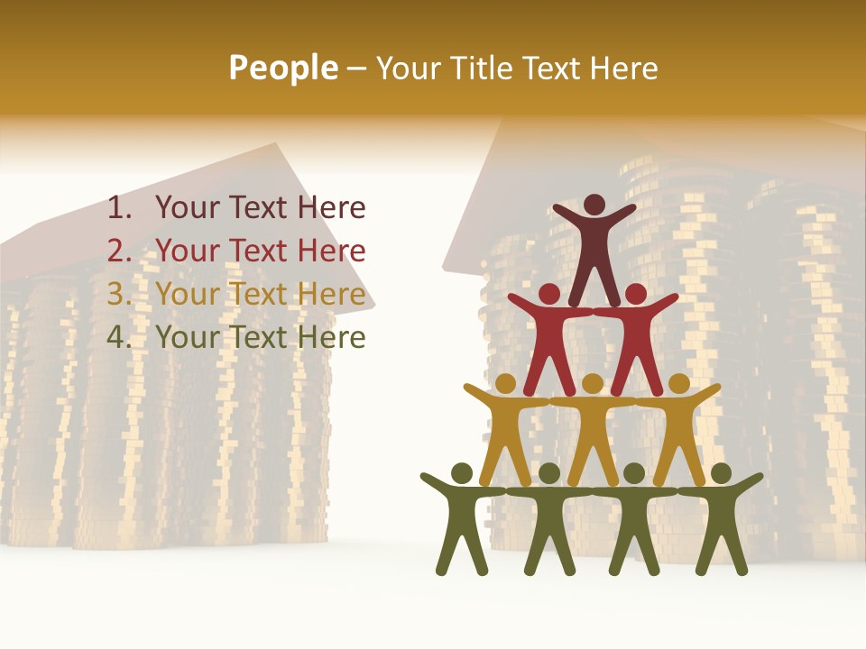 Insurance Real Row PowerPoint Template