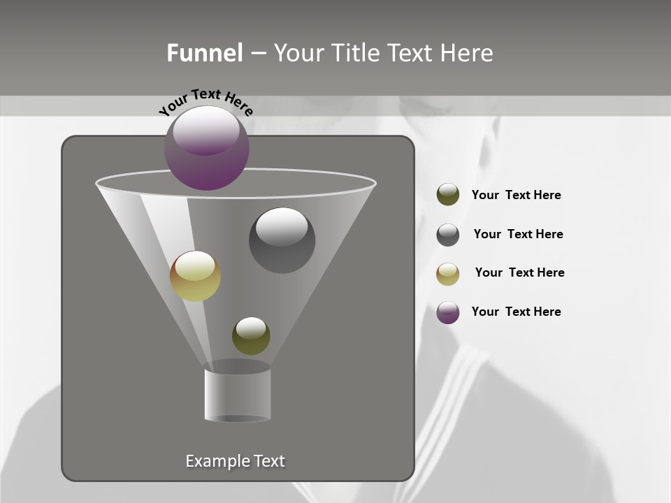 Sailors Cap Eyes Closed Midadult PowerPoint Template