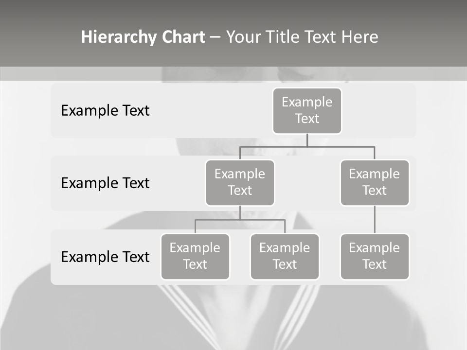Sailors Cap Eyes Closed Midadult PowerPoint Template
