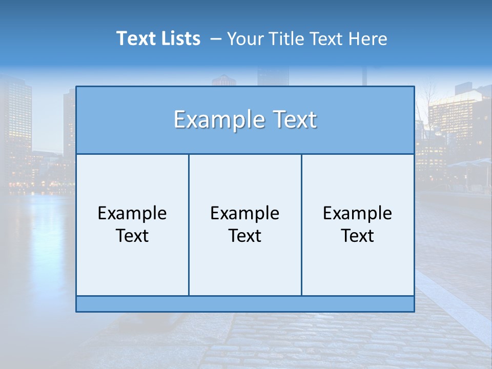 Real Estate Business Sunset PowerPoint Template