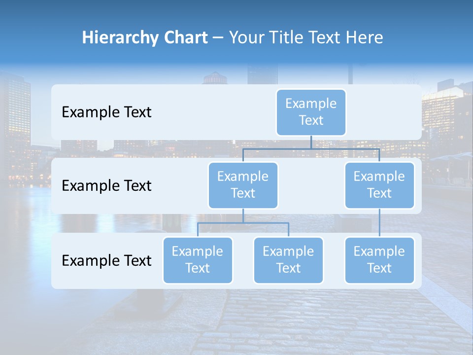 Real Estate Business Sunset PowerPoint Template