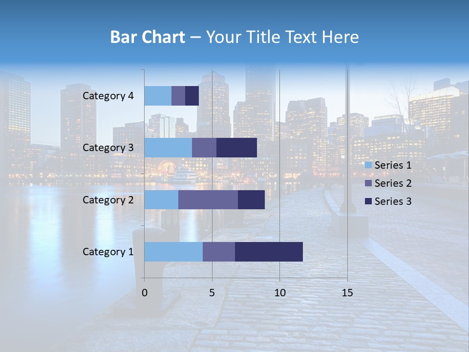 Real Estate Business Sunset PowerPoint Template