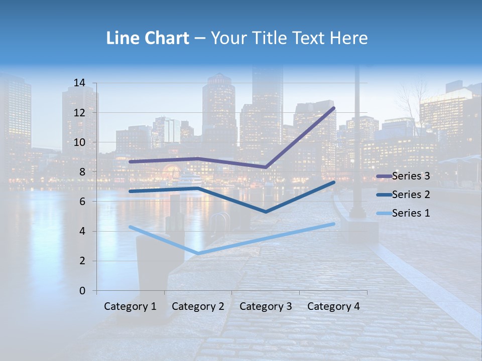 Real Estate Business Sunset PowerPoint Template
