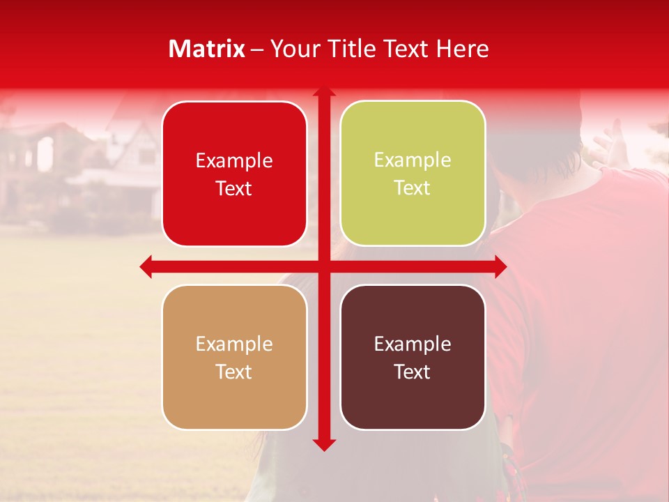 Home Biracial Couple Indian Family PowerPoint Template