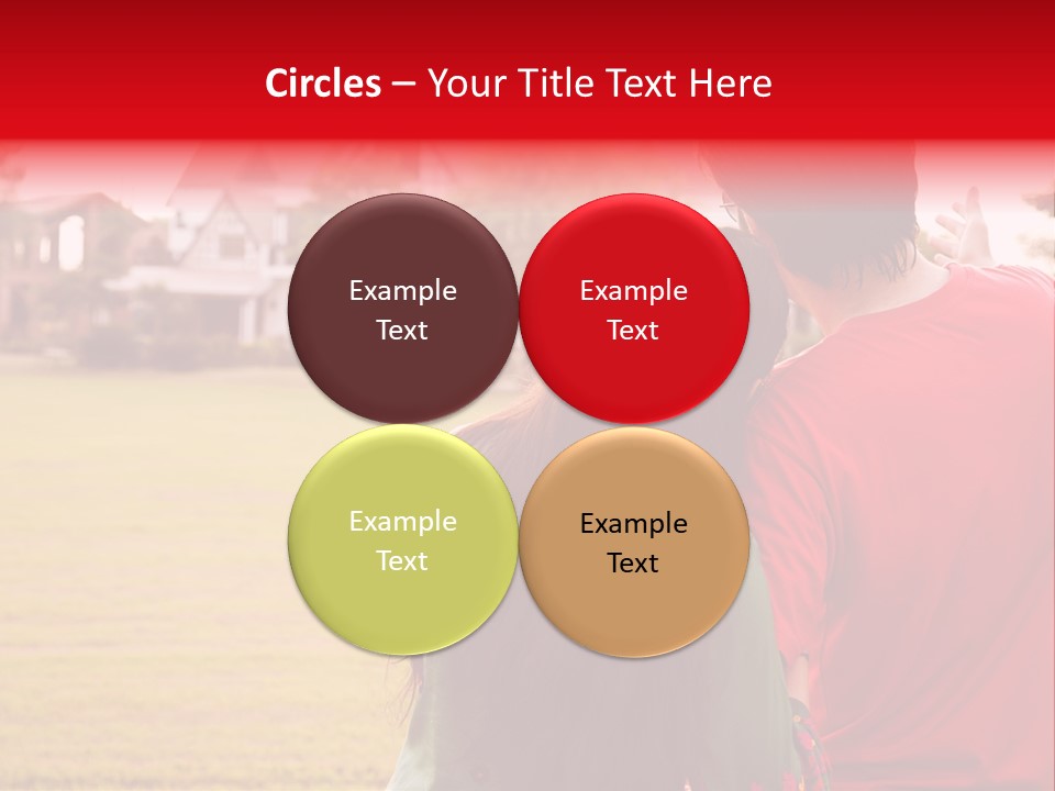 Home Biracial Couple Indian Family PowerPoint Template