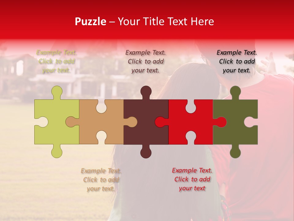 Home Biracial Couple Indian Family PowerPoint Template