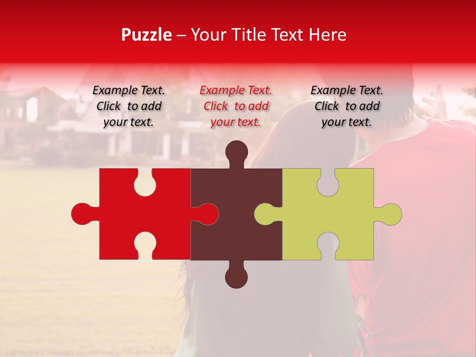 Home Biracial Couple Indian Family PowerPoint Template