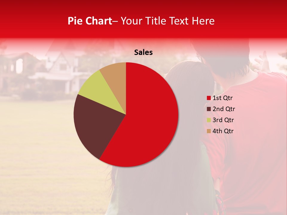 Home Biracial Couple Indian Family PowerPoint Template
