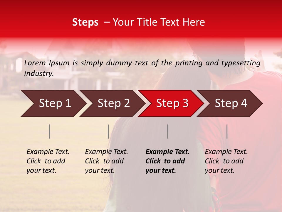Home Biracial Couple Indian Family PowerPoint Template