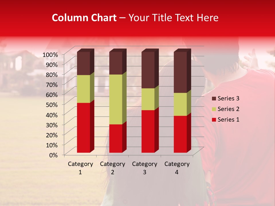 Home Biracial Couple Indian Family PowerPoint Template