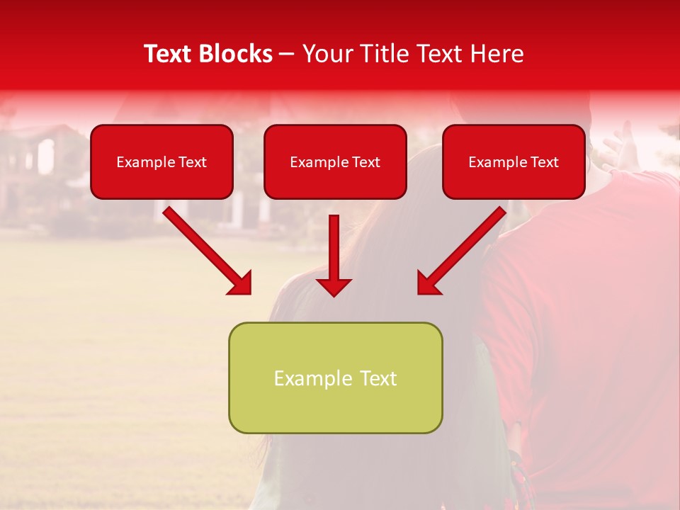 Home Biracial Couple Indian Family PowerPoint Template