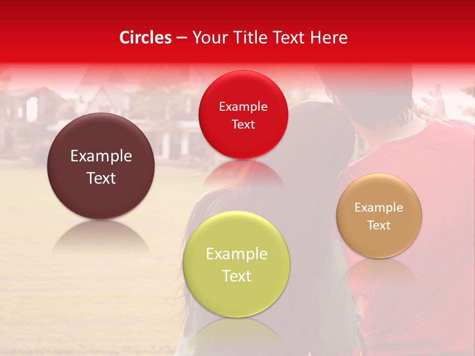 Home Biracial Couple Indian Family PowerPoint Template