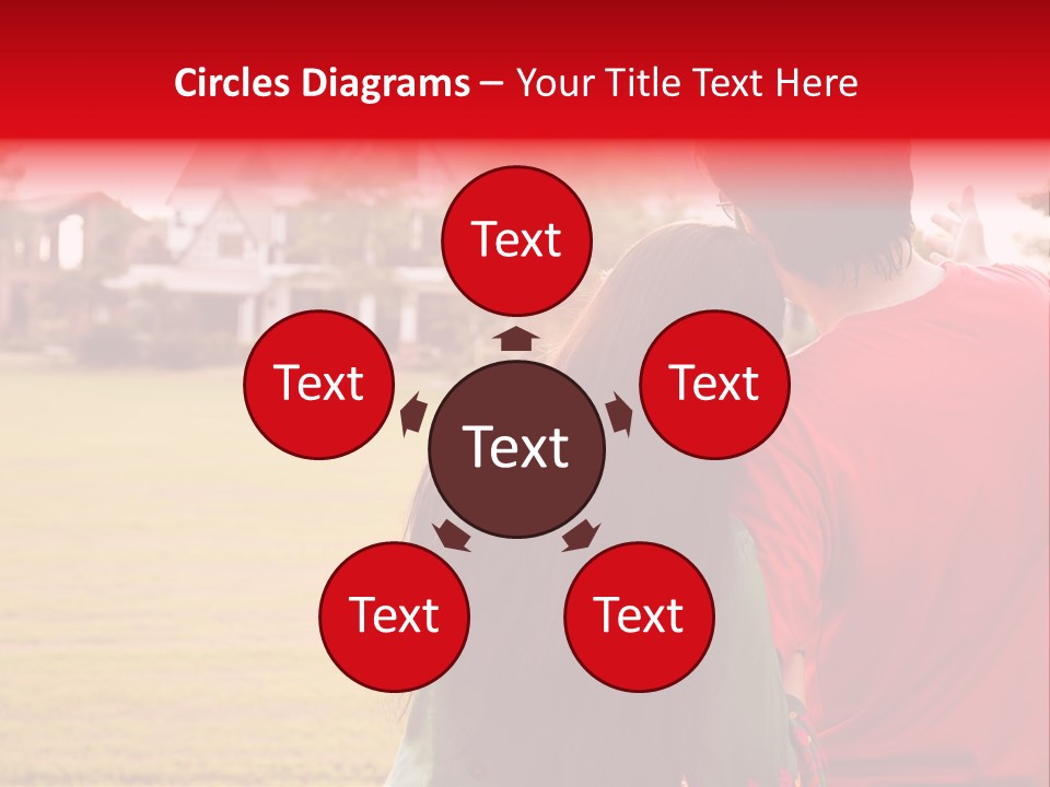 Home Biracial Couple Indian Family PowerPoint Template