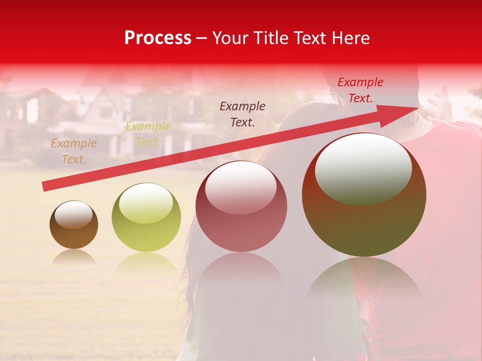 Home Biracial Couple Indian Family PowerPoint Template