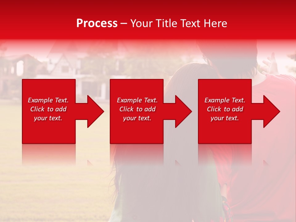 Home Biracial Couple Indian Family PowerPoint Template