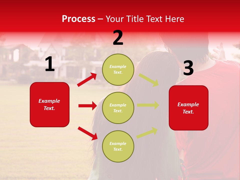 Home Biracial Couple Indian Family PowerPoint Template