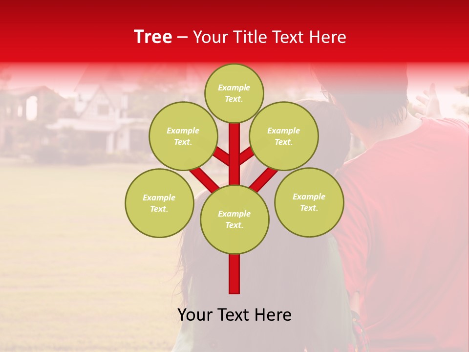 Home Biracial Couple Indian Family PowerPoint Template