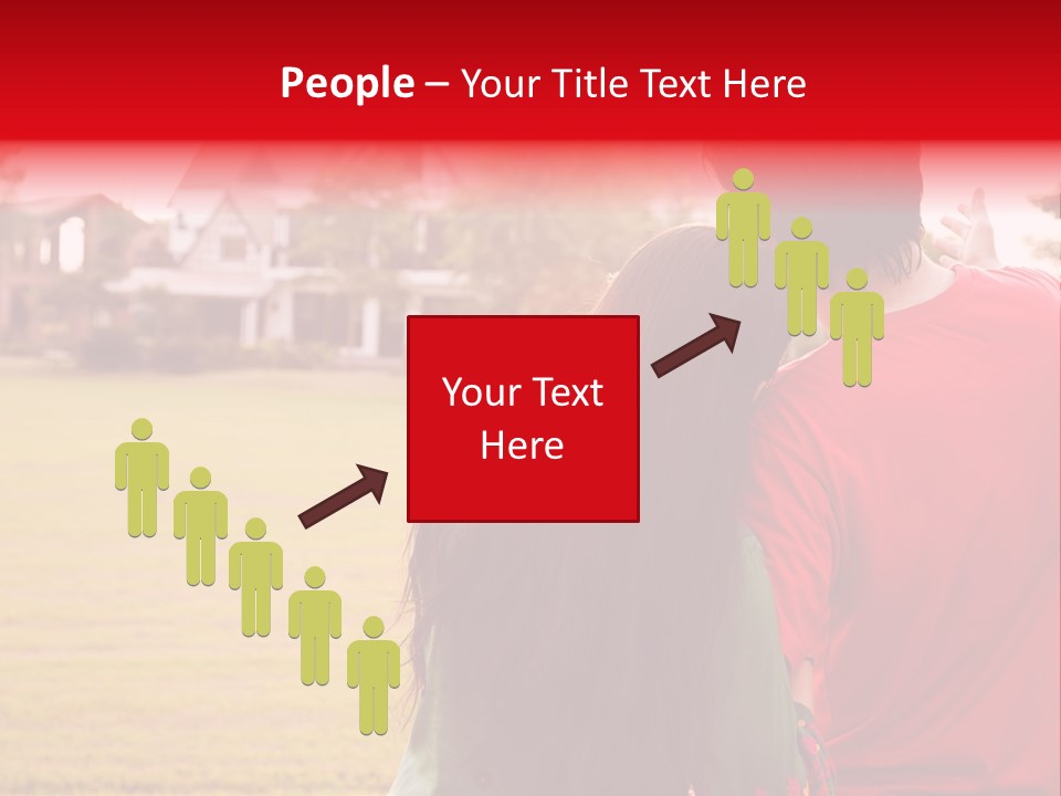 Home Biracial Couple Indian Family PowerPoint Template