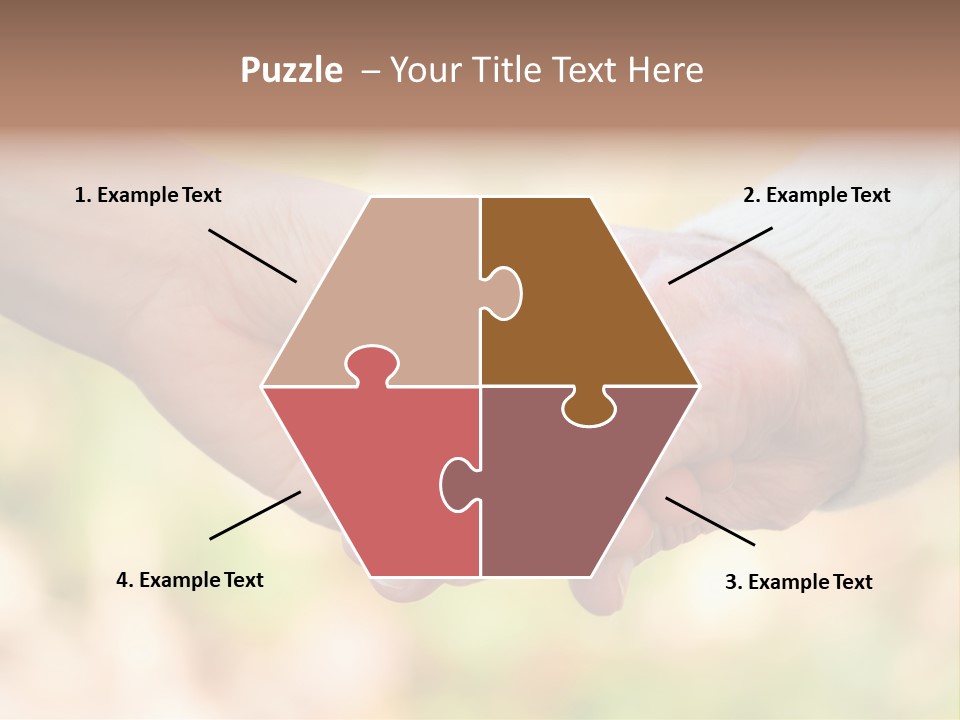 Hand Hold Age PowerPoint Template