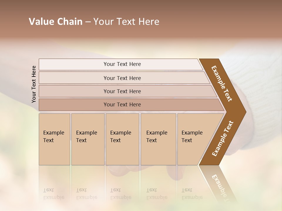 Hand Hold Age PowerPoint Template