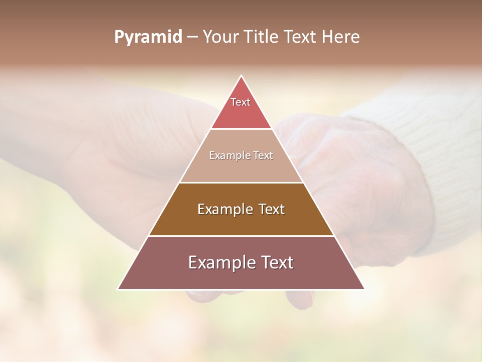 Hand Hold Age PowerPoint Template