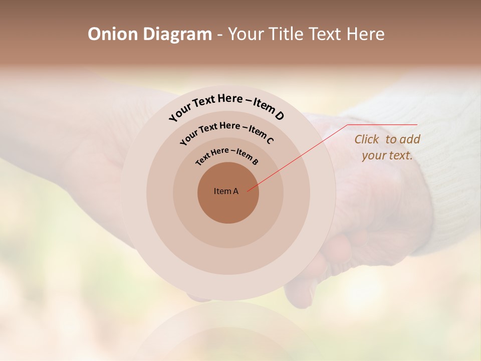 Hand Hold Age PowerPoint Template