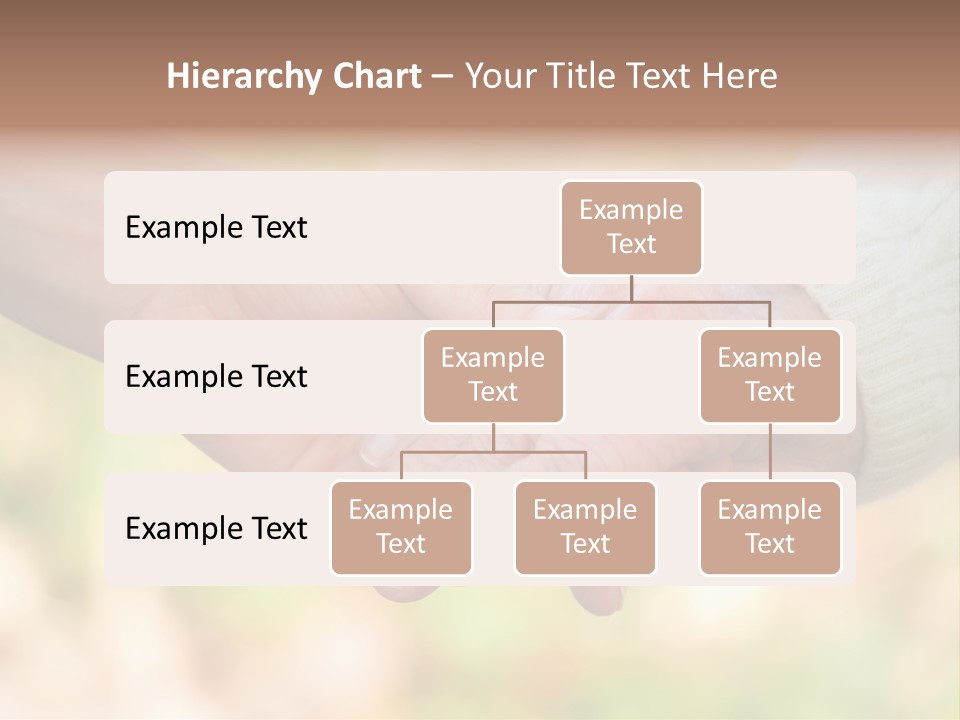 Hand Hold Age PowerPoint Template
