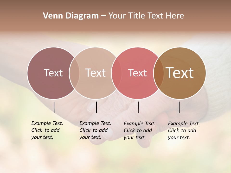 Hand Hold Age PowerPoint Template