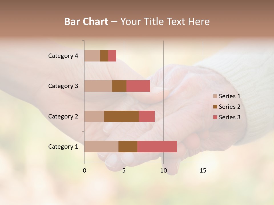 Hand Hold Age PowerPoint Template