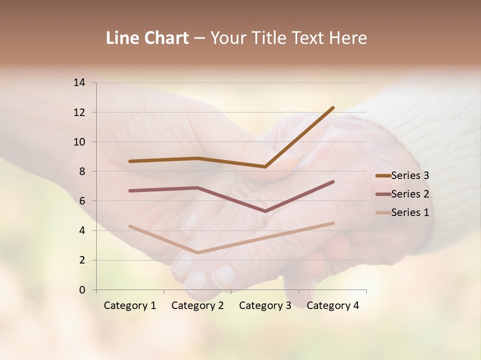 Hand Hold Age PowerPoint Template