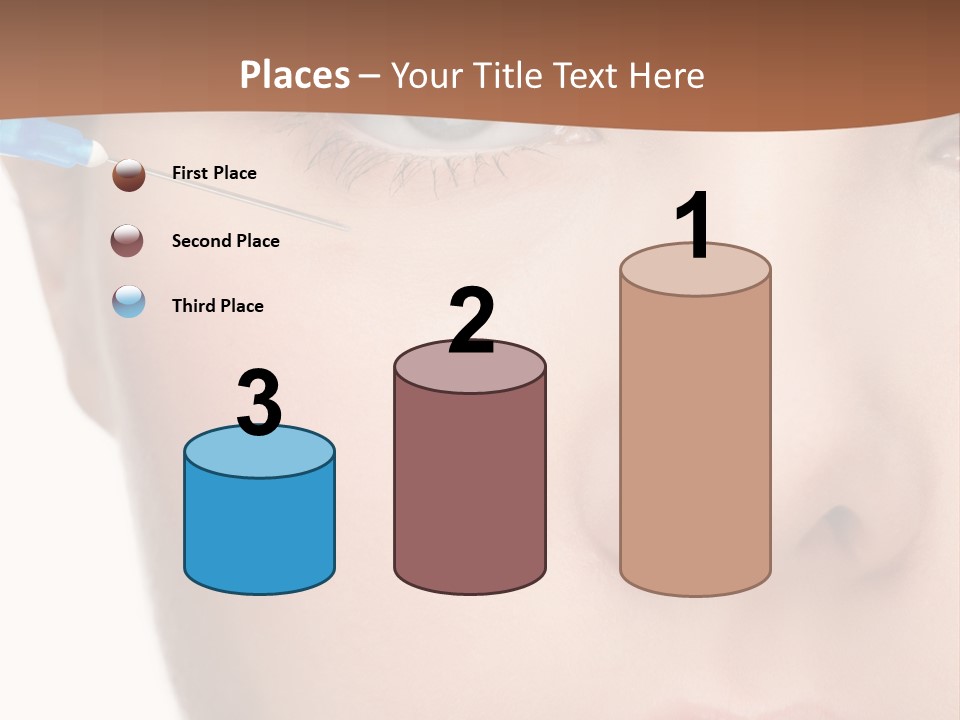 Eyebrow Brow Eye PowerPoint Template